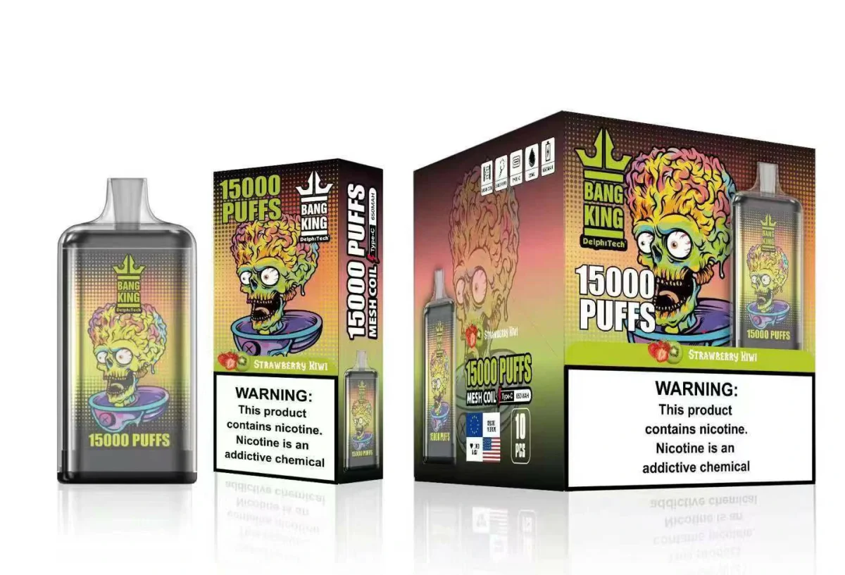 Bang King 15000 Puffs 0% 2% 3% 5% Low Nicotine Rechargeable Disposable Vapes Pen Wholesale Bulk Buy - Elevate Your Vaping Experience – Premium E-Cigarettes at MaxVapePro