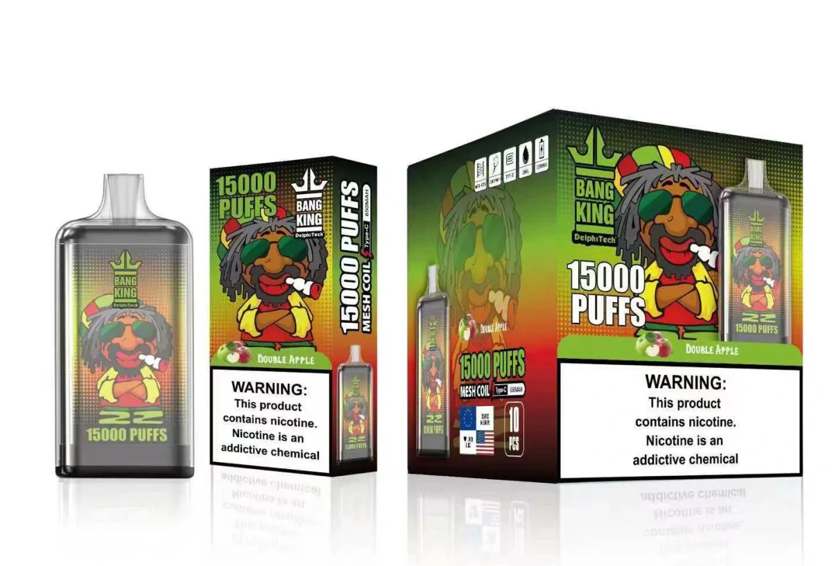 Bang King 15000 Puffs 0% 2% 3% 5% Low Nicotine Rechargeable Disposable Vapes Pen Wholesale Bulk Buy - Elevate Your Vaping Experience – Premium E-Cigarettes at MaxVapePro