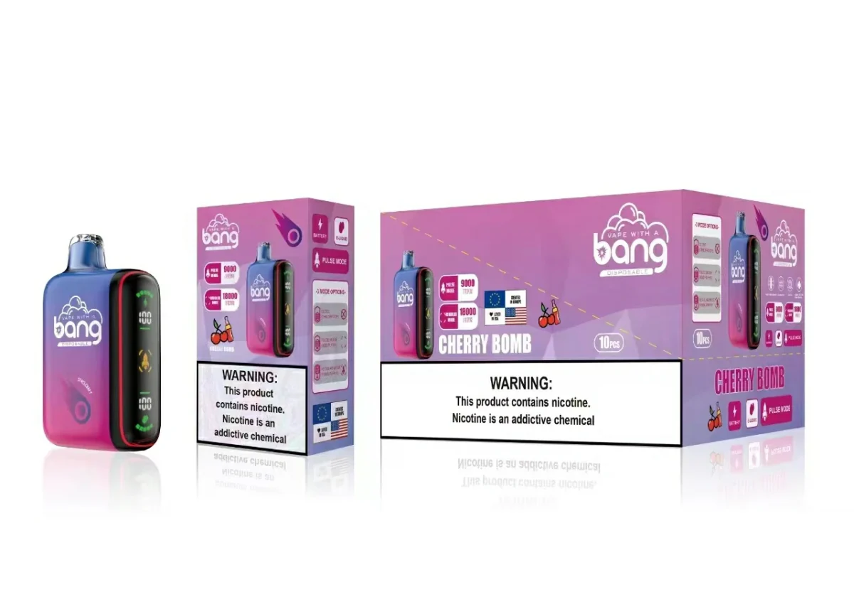 Bang Rocket 18000 – High Puffs Disposable Vape | Elevate Your Vaping Experience – Premium E-Cigarettes at MaxVapePro