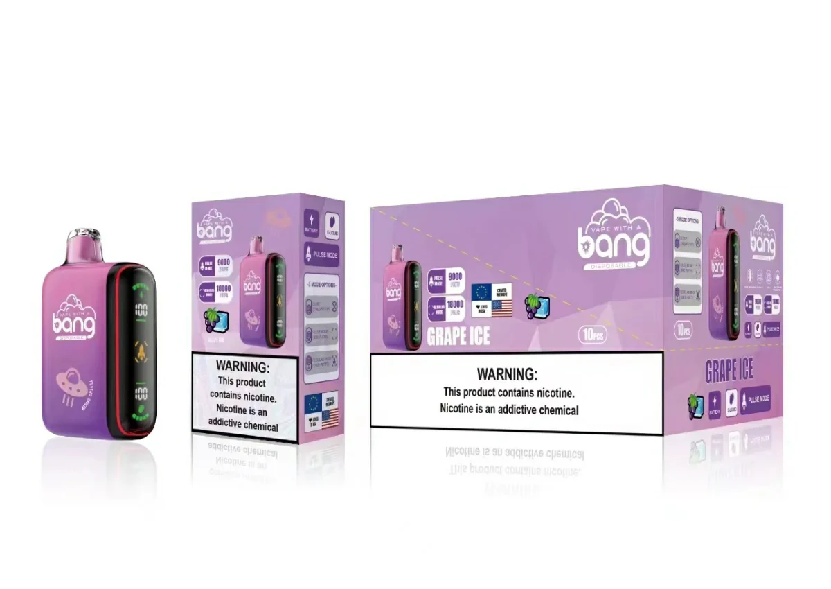 Bang Rocket 18000 – High Puffs Disposable Vape | Elevate Your Vaping Experience – Premium E-Cigarettes at MaxVapePro