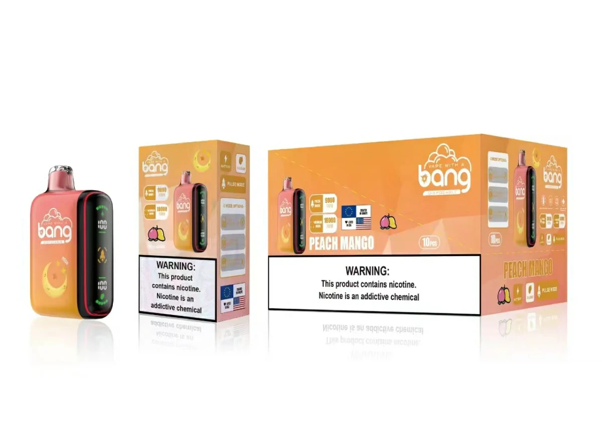 Bang Rocket 18000 – High Puffs Disposable Vape | Elevate Your Vaping Experience – Premium E-Cigarettes at MaxVapePro