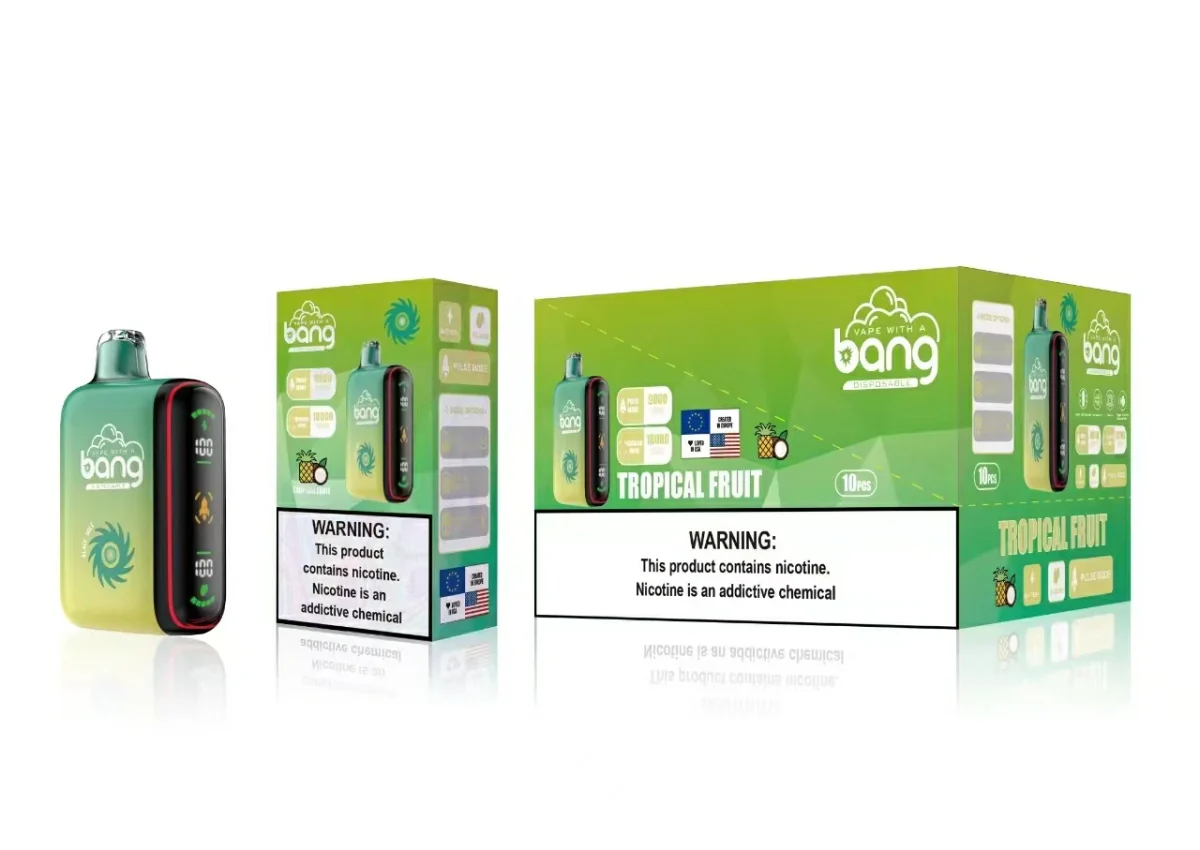 Bang Rocket 18000 – High Puffs Disposable Vape | Elevate Your Vaping Experience – Premium E-Cigarettes at MaxVapePro