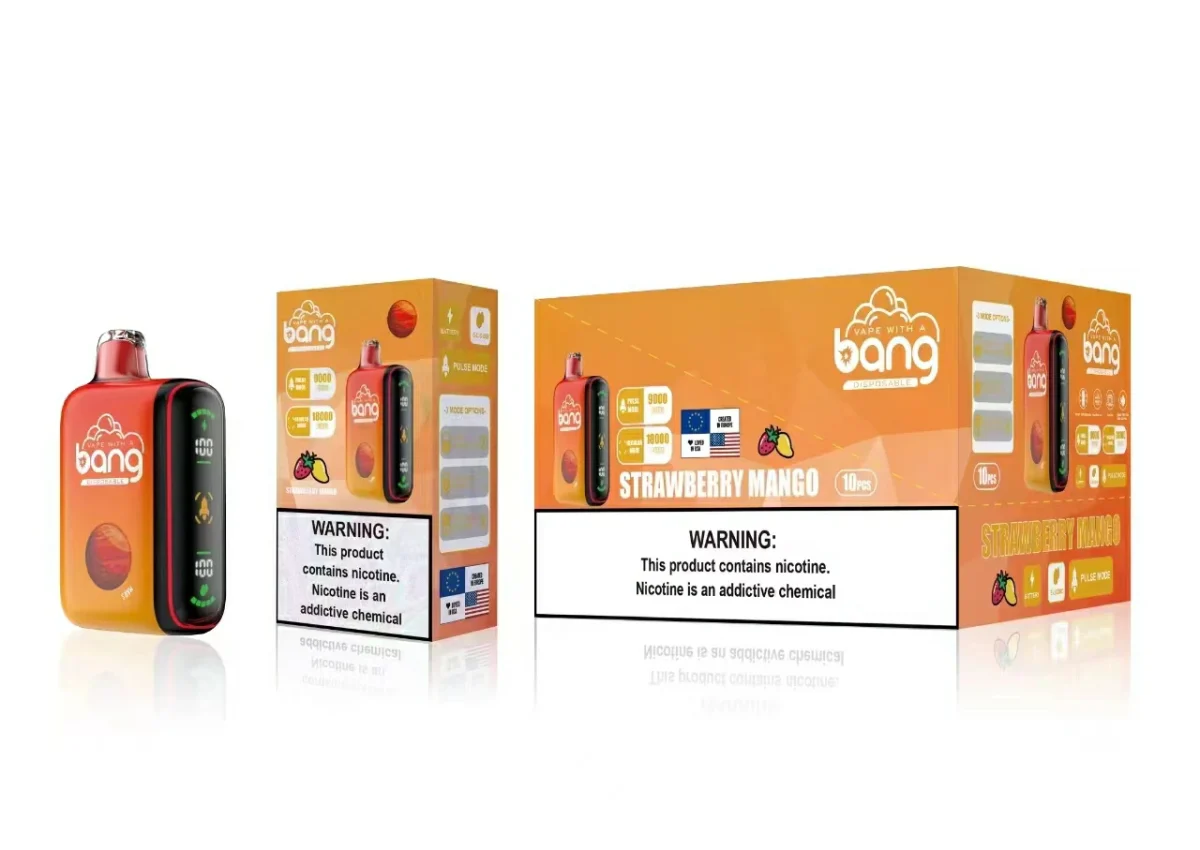 Bang Rocket 18000 – High Puffs Disposable Vape | Elevate Your Vaping Experience – Premium E-Cigarettes at MaxVapePro