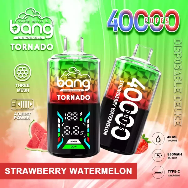Experience Ultimate Satisfaction with Bang 40000 Puffs Disposable Vape: The Revolutionary Disposable Vape with Mesh Coil Technology and Bold Fruit Flavors