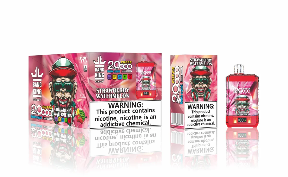 Bang King 20000 Puffs 0% 2% 3% 5% Low Nicotine Rechargeable Disposable Vapes Pen Wholesale Bulk Buy - Elevate Your Vaping Experience – Premium E-Cigarettes at MaxVapePro