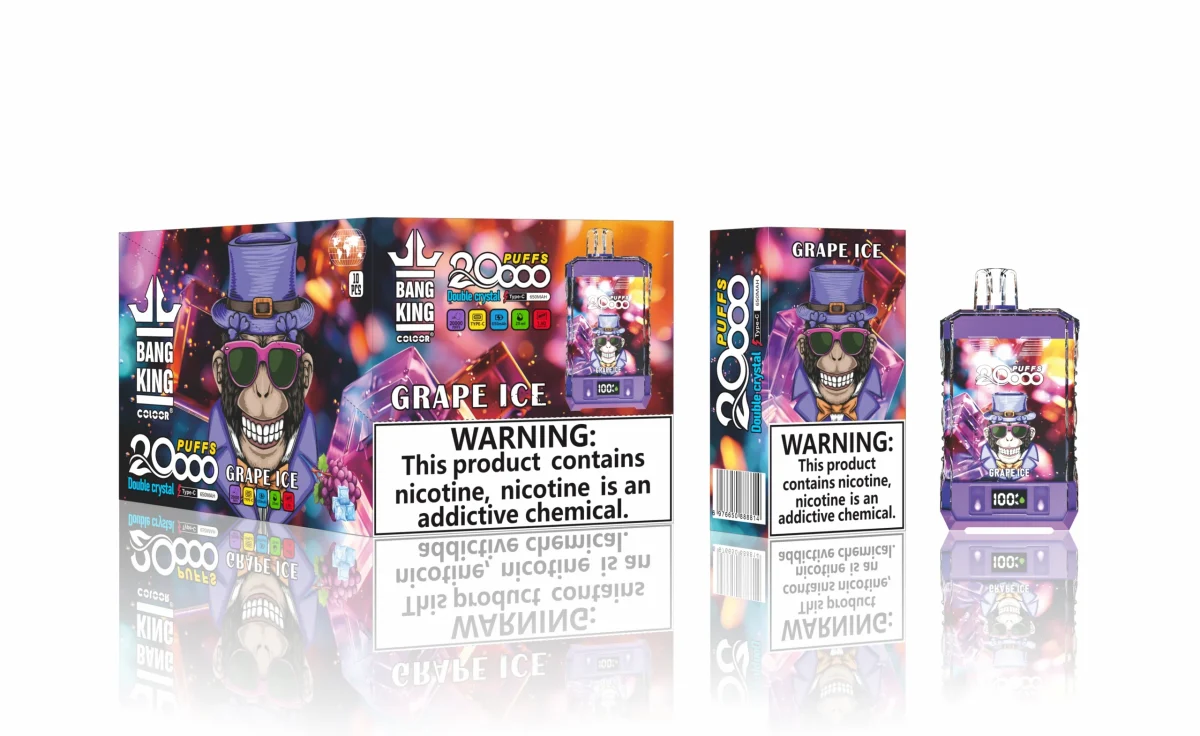 Bang King 20000 Puffs 0% 2% 3% 5% Low Nicotine Rechargeable Disposable Vapes Pen Wholesale Bulk Buy - Elevate Your Vaping Experience – Premium E-Cigarettes at MaxVapePro