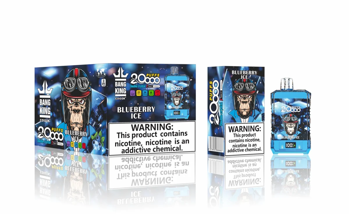 Bang King 20000 Puffs 0% 2% 3% 5% Low Nicotine Rechargeable Disposable Vapes Pen Wholesale Bulk Buy - Elevate Your Vaping Experience – Premium E-Cigarettes at MaxVapePro