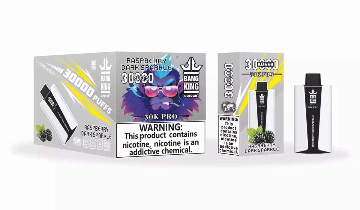 Bang King 30000 Pro Disposable Vape: Unmatched 30K Puffs for Continuous Flavor & Satisfaction | Elevate Your Vaping Experience – Premium E-Cigarettes at MaxVapePro