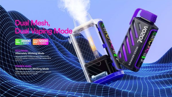 Vozol Gear Power 20K Disposable Vape with Premium Features