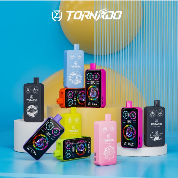 UZY Tornado 30000 30K Puffs Double Taste RGD Screen Display Disposable Vape