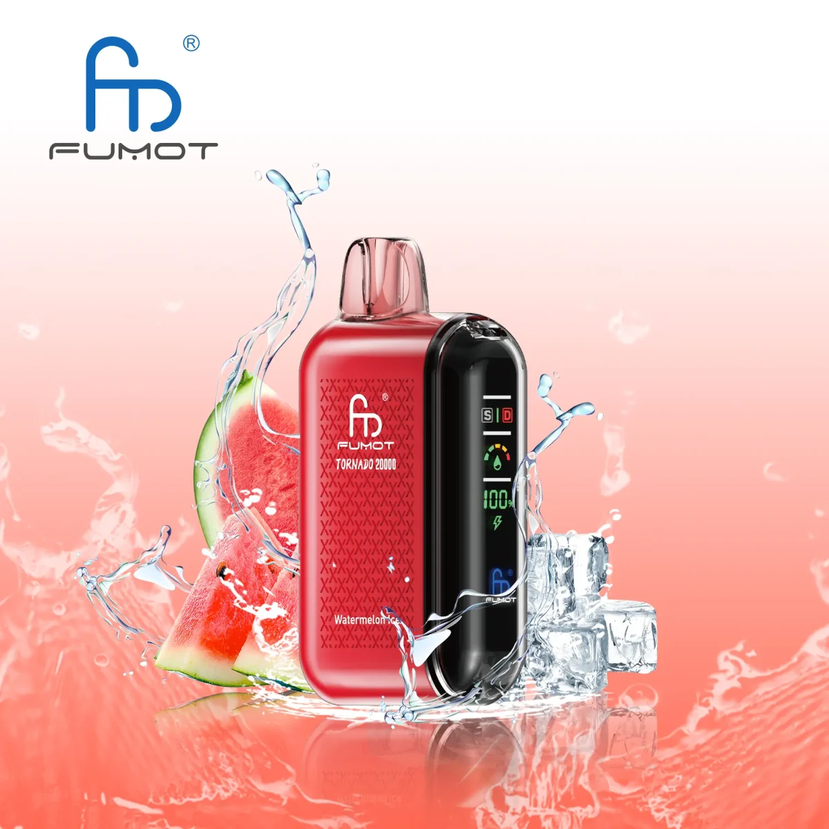 Fumot Tornado 20000 20K Puffs Vape Dual Mesh LED Display Disposable Vape | Elevate Your Vaping Experience – Premium E-Cigarettes at MaxVapePro