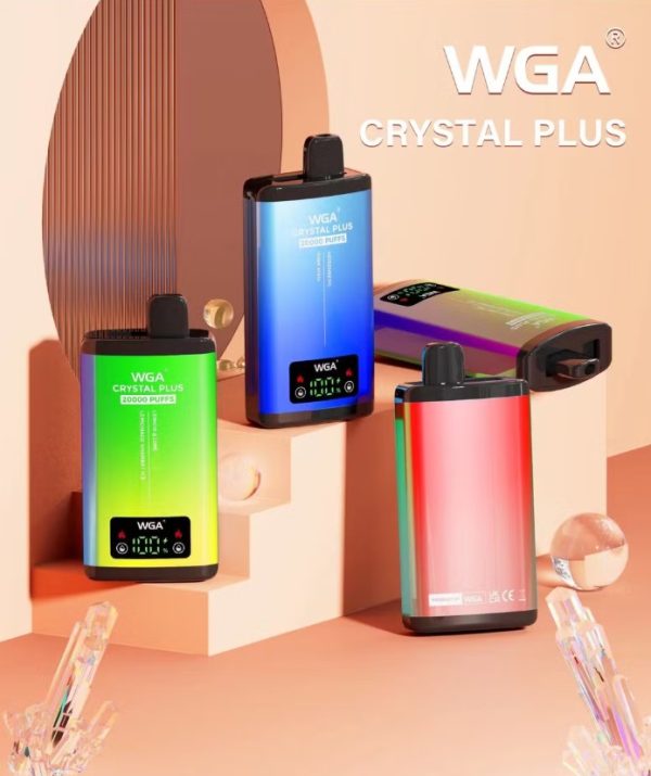 Wholesale High Quality WGA 20k Puffs Disposable Vape Featuring 850mAh Rechargeable Battery and Mesh Coil